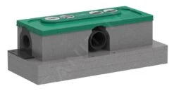 Hansgrohe UBox Universal - Grundkörper Für Duschrinnen Ablaufgehäuse Für Standardinstallation 01001180