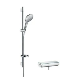Hansgrohe Raindance Select S - Duschset Mit Thermostatbatterie 150 Mm, 3 Strahlen, Verchromt 27037000