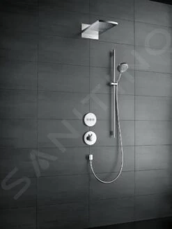 Hansgrohe Raindance - Kopfbrause Rainfall 180, 2 Strahlen, Weiß / Verchromt 28433400 -Hansgrohe Store b9ca5047708c90e71c2e9b5f