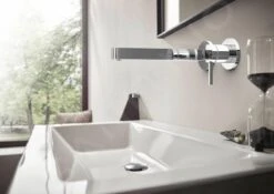 Hansgrohe Finoris - Waschtisch Einhebelmischer-Unterputz, 2-Loch Installation, EcoSmart, Verchromt 76050000 -Hansgrohe Store c28171f9f2c732f094fcaf48