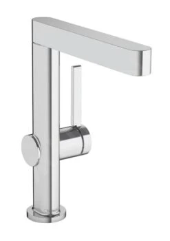 Hansgrohe Finoris - Waschtisch Einhebelmischer 230, Mit Ablaufgarnitur Push-Open Und Schwenkbarem Auslauf, EcoSmart, Verchromt 76060000