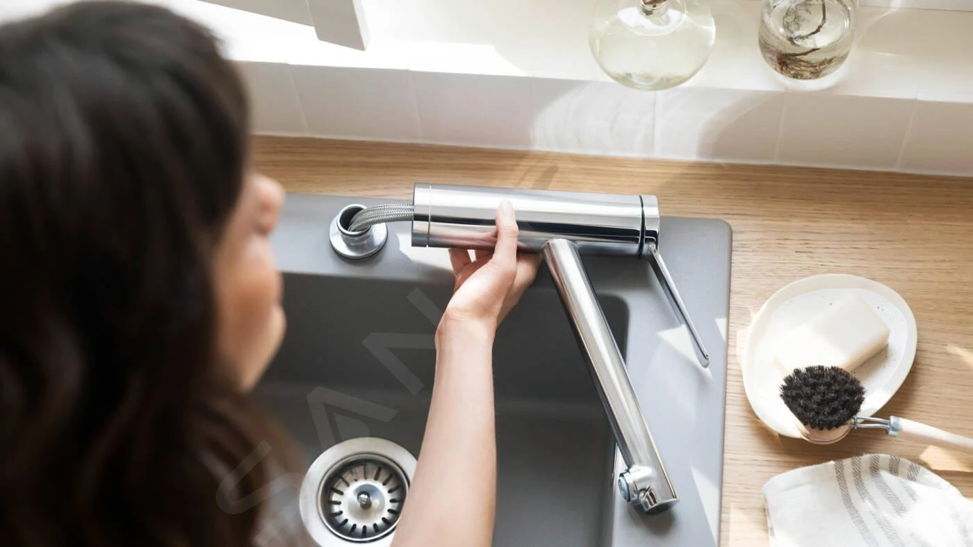 Hansgrohe Zesis M33 - Spültischarmatur 160, Kippbar Unter Das Fenster, Chrom 74805000 3 Hansgrohe Zesis M33 - Spültischarmatur 160, Kippbar Unter Das Fenster, Chrom 74805000 – Bild 3