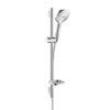 Hansgrohe Raindance Select E - Brausegarnitur 120, 3 Strahlen, Weiß / Verchromt 26620400