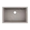 Hansgrohe Abwäschen - Granit-Unterbauspülbecken S510-U660, Betongrau 43432380