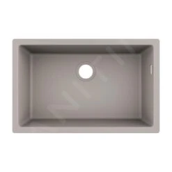 Hansgrohe Abwäschen - Granit-Unterbauspülbecken S510-U660, Betongrau 43432380
