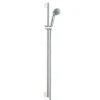 Hansgrohe Crometta 85 - Brausegarnitur Variojet 2jet, Mit Duschstange Unica&apos;Crometta 0,90 M, Verchromt 27762000