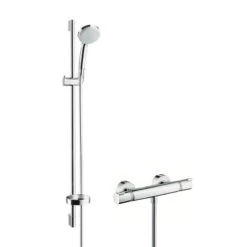 Hansgrohe Crometta 100 - Duschset Vario Mit Thermostatbatterie, Verchromt 27035000