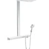 Hansgrohe Rainmaker Select - Duschsäule Showerpipe 460 2jet, Weiß / Verchromt 27028400