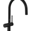 Hansgrohe M54 - Spültischmischer Talis 220, Geräteabsperrventil, Schwarz Matt 72805670