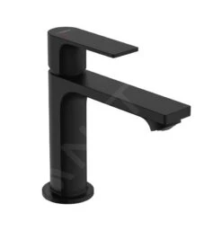 Hansgrohe Rebris E - Waschtischarmatur Mit Ablauf, CoolStart, EcoSmart, Schwarz Matt 72559670