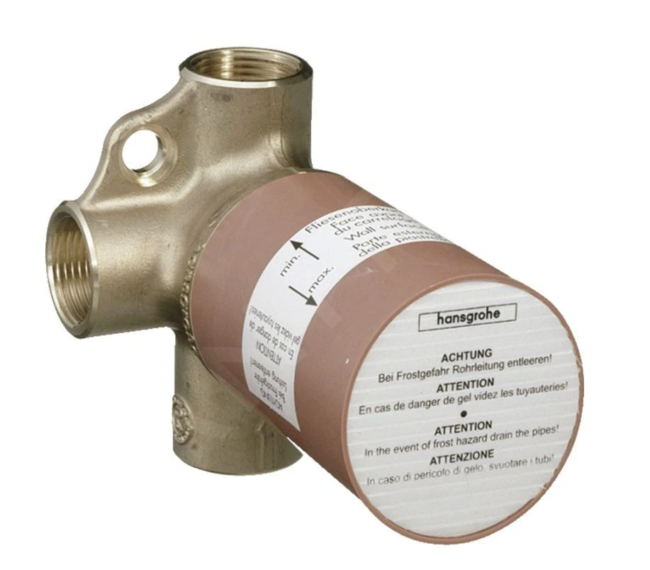 Hansgrohe Trio/Quattro - Grundkörper Für Unterputz Ab-/ Umstellventil 15981180 1 Hansgrohe Trio/Quattro - Grundkörper Für Unterputz Ab-/ Umstellventil 15981180