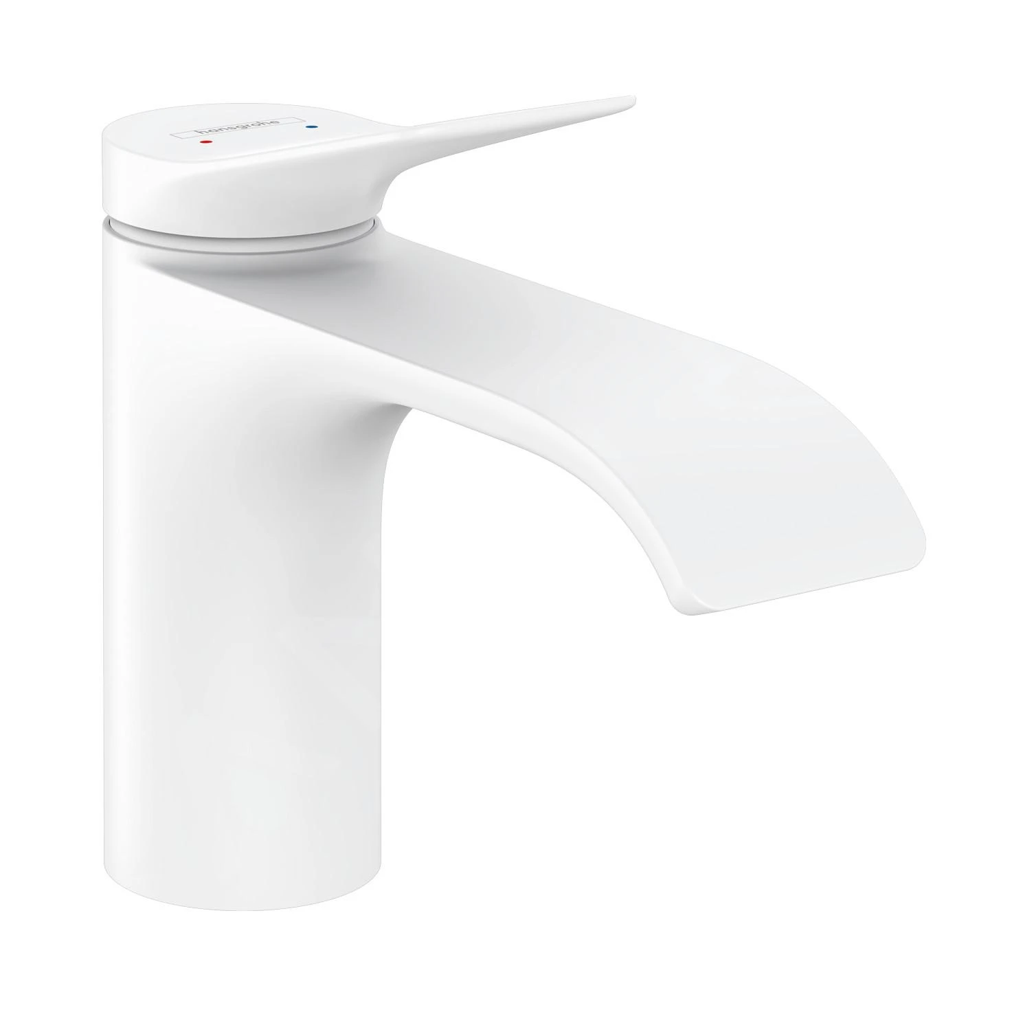 Hansgrohe Vivenis - Waschtischarmatur 80, Mit Ablaufgarnitur, EcoSmart, Weiß Matt 75010700 1 Hansgrohe Vivenis - Waschtischarmatur 80, Mit Ablaufgarnitur, EcoSmart, Weiß Matt 75010700
