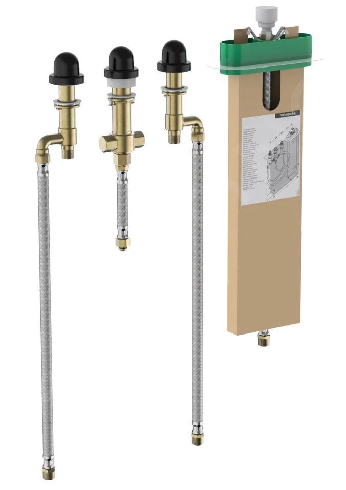 Hansgrohe Montageelemente - Grundkörper Für 4-Loch-Wannenrandarmatur 13440180 1 Hansgrohe Montageelemente - Grundkörper Für 4-Loch-Wannenrandarmatur 13440180