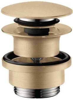 Hansgrohe Ablaufgarnitur 50100140 Brushed Bronze, G 1 1/4, Messing