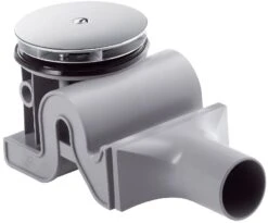 Hansgrohe Ablaufgarnitur Raindrain 90 XXL 60067000 Chrom, Für Duschwannen Mit Ablaufloch 90 Mm