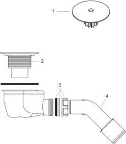 Hansgrohe Ablaufgarnitur Staro 90 60056000 Für Duschwannen Mit Ablaufloch 90 Mm, Chrom -Hansgrohe Store hansgrohe Ablaufgarnitur Staro 90 60056000 fuer Duschwannen mit Ablaufloch 90 mm chrom 2