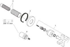 Hansgrohe Absperrventil Axor Citterio 39965000 Unterputz, Kreuzgriff, Chrom -Hansgrohe Store hansgrohe Absperrventil Axor Citterio 39965000 Unterputz Kreuzgriff chrom 2