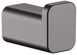 Hansgrohe AddStoris Einzelhaken 41742340 Wandmontage, Metall, Brushed Black Chrome