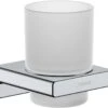 Hansgrohe AddStoris Glashalter 41749000 Mit Glas, Wandmontage, Metall, Chrom