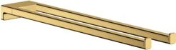 Hansgrohe AddStoris Handtuchhalter 41770990 Länge 445mm, Zweiarmig, Wandmontage, Metall, Polished Gold Optic
