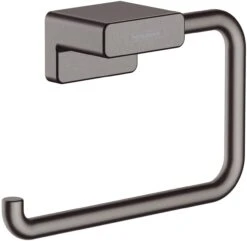 Hansgrohe AddStoris Papierrollenhalter 41771340 Ohne Deckel, Wandmontage, Metall, Brushed Black Chrome