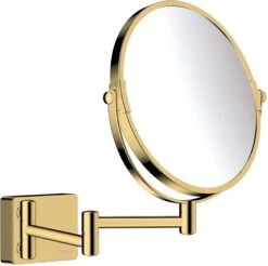 Hansgrohe AddStoris Rasierspiegel 41791990 Wandmontage, Polished Gold Optic