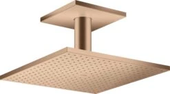 Hansgrohe Axor Kopfbrause 35320310 Mit Deckenanschluss, Brushed Red Gold