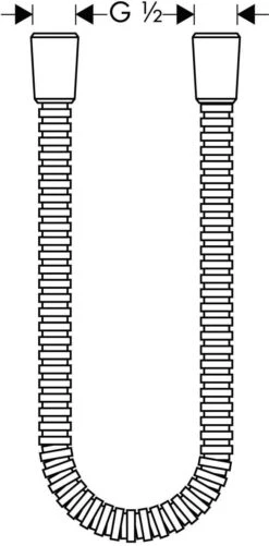 Hansgrohe Store -Hansgrohe Store hansgrohe Axor Metallbrauseschlauch 28116990 1600 mm polished gold optic 1