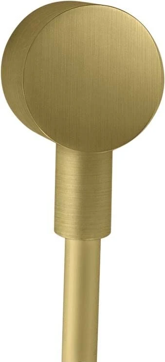 Hansgrohe Axor Schlauchanschluss 27451950 Rund, Mit Rückflussverhinderer, Brushed Brass 1 Hansgrohe Axor Schlauchanschluss 27451950 Rund, Mit Rückflussverhinderer, Brushed Brass