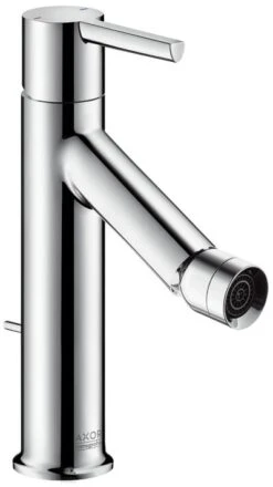 Hansgrohe Axor Starck Bidetarmatur 10214000 Mit Hebelgriff, Ablaufgarnitur