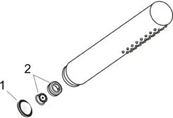 Hansgrohe Axor Starck Stabhandbrause 1jet 10531000 Chrom -Hansgrohe Store hansgrohe Axor Starck Stabhandbrause 1jet 10531000 chrom 2