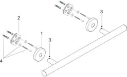 Hansgrohe Badetuchhalter Logis 40516000 600 Mm, Messing Chrom -Hansgrohe Store hansgrohe Badetuchhalter Logis 40516000 600 mm Messing chrom 2