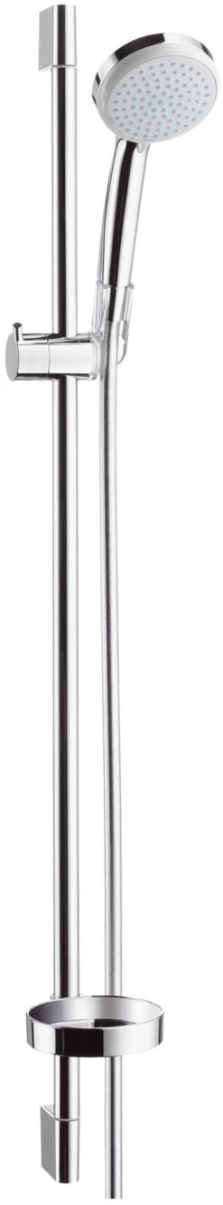 Hansgrohe Brauseset Croma 100 Vario 27653000 Mit Unica C 0,90 M, Chrom, Ecosmart