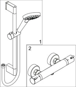 Hansgrohe Croma Select S Combi Brausenset 27013400 Weiss-chrom, 65 Cm Shower Set -Hansgrohe Store hansgrohe Croma Select S Combi Brausenset 27013400 weiss chrom 65 cm Shower Set 2