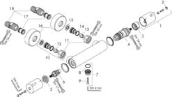 Hansgrohe Ecostat 1001CL Brausethermostat 13211000 Aufputz, Chrom -Hansgrohe Store hansgrohe Ecostat 1001CL Brausethermostat 13211000 Aufputz chrom 2