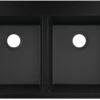 Hansgrohe Einbauspüle 43316170 880 X 510 Mm, 2 Hauptbecken, Hahnlöcher Vordefiniert, Graphitschwarz
