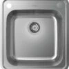 Hansgrohe Einbauspüle 43335800 470 X 510 Mm, Abtropffläche, Automatische Ablaufgarnitur, Edelstahl