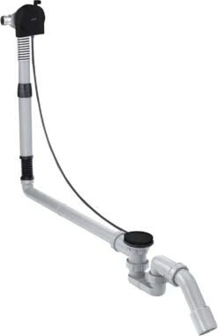 Hansgrohe Exafill S Komplettset 58317670 Wanneneinlauf, Ab-/und Überlaufgarnitur, Mattschwarz