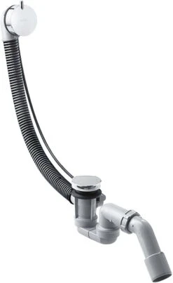 Hansgrohe Flexaplus S Komplettset 58316000 Mit Ab-/Überlaufgarnitur, Für Normalwanne, Chrom