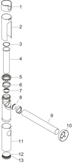 Hansgrohe Flowstar Designsiphon 51303000 Chrom, G 1 1/4 -Hansgrohe Store hansgrohe Flowstar Designsiphon 51303000 chrom G 1 1 4 2