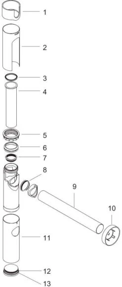 Hansgrohe Flowstar Premiumsiphon 11/4", Chrom -Hansgrohe Store hansgrohe Flowstar Premiumsiphon 11 4 chrom 2