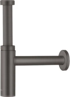 Hansgrohe Flowstar S Siphon 52105340 G 1 1/4, Brushed Black Chrome