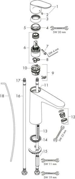 Hansgrohe Focus 100 Waschtischarmatur 31607000 Chrom, Mit Ablaufgarnitur 5 Hansgrohe Focus 100 Waschtischarmatur 31607000 Chrom, Mit Ablaufgarnitur -Hansgrohe Store hansgrohe Focus 100 Waschtischarmatur 31607000 chrom mit Ablaufgarnitur 2