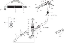 Hansgrohe Grundkörper Exafill Wanneneinlauf Mit Ab- Und Überlaufgarnitur (Sonderwannen) -Hansgrohe Store hansgrohe Grundkoerper Exafill Wanneneinlauf mit Ab und Ueberlaufgarnitur Sonderwannen 2