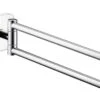 Hansgrohe Handtuchhalter PuraVida 41512000 2-teilig, Pure Chrome