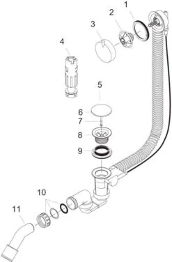Hansgrohe Komplettset Flexaplus S 58150000 Mit Ab- Und Überlaufgarnitur (Normalwannen), Chrom 5 Hansgrohe Komplettset Flexaplus S 58150000 Mit Ab- Und Überlaufgarnitur (Normalwannen), Chrom -Hansgrohe Store hansgrohe Komplettset Flexaplus S 58150000 mit Ab und Ueberlaufgarnitur Normalwannen chrom 2