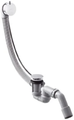 Hansgrohe Komplettset Flexaplus S 58150000 Mit Ab- Und Überlaufgarnitur (Normalwannen), Chrom