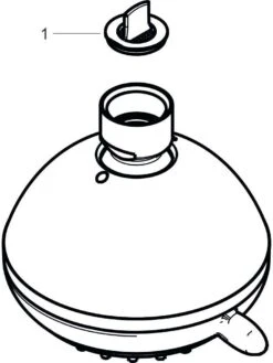 Hansgrohe Kopfbrause Crometta 85 Multi 28425000 Chrom, 3 Strahlarten -Hansgrohe Store hansgrohe Kopfbrause Crometta 85 Multi 28425000 chrom 3 Strahlarten 2