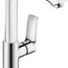 Hansgrohe Metris 230 Waschtischarmatur 31087000 Chrom, Mit Ablaufgarnitur, Schwenkauslauf
