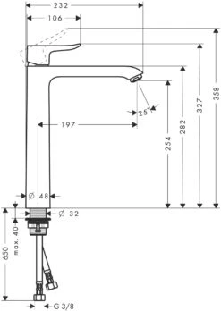 Hansgrohe Metris 260 Waschtisch Armatur 31184000 Chrom, Ohne Ablaufgarnitur -Hansgrohe Store hansgrohe Metris 260 Waschtisch Armatur 31184000 chrom ohne Ablaufgarnitur 1